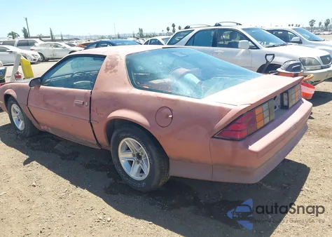 1991 Chevrolet Camaro Rs из США, поврежденный, VIN 1G1FP23T3ML160720